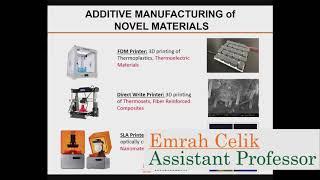 Research Day - Materials and Additive Manufacturing Speaker Session