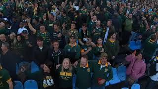 Was this the best rendition of the national anthem ever?  Crowd view from Loftus Versfeld