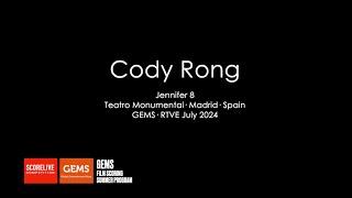 GEMS RTVE 2024 · Cody Rong · Jennifer 8