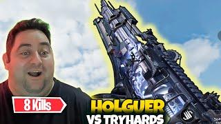 USO HOLGUER CONTRA EL SERVER MAS TRYHARD QUE EXISTE EN COD MOBILE EN BATTLE ROYALE