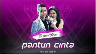 PANTUN CINTA - HARNAWA FT RAHMA - (KARAOKE VERSION) KARAOKE DUET