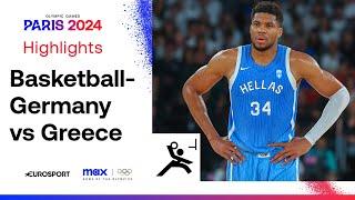 Giannis Antetokounmpo & Greece ELIMINATED By Germany   | #Paris2024 Highlights | #Olympics