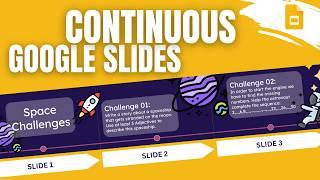 Create a Continuous slide effect in Google Slides