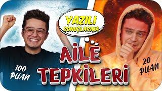 YAZILI SONUÇLARINA AİLELERİN TEPKİSİ! ‼ w/ Özkan Sağın