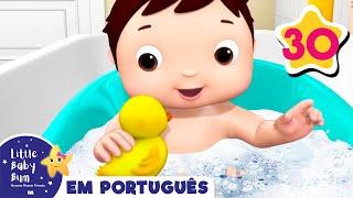 Desenho para Bebe | Canção do Banho - Parte 2 | Canções para Bebe | Little Baby Bum em Português