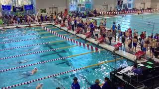 Thomas Heilman National Age Group Record in 100 Yard Fly