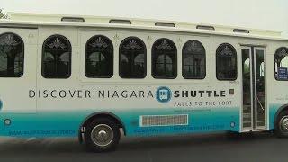 Discover Niagara Shuttle service provides free transportation for locals and tourists