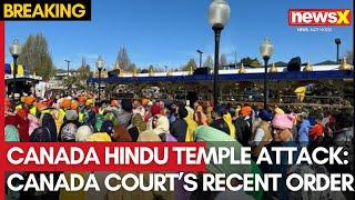 Canada Hindu Temple Attack: Court Orders Injunction to Prevent Protests Near Toronto Temple