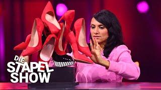 "DAS gibt es NICHT!" - Bleibt der Pumps-Stapel stehen? | High Heels stapeln | Die Stapelshow