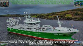 DJI MINI 3 PRO BRAND NEW MFV VERONICA D 602 COMING INTO KILLYBEGS FOR 1ST TIME AND TOUR OF THE SHIP