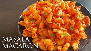 Masala Macaroni | मसाला मैक्रोनी | Indian Style Macaroni Pasta | Lunch Box Recipes