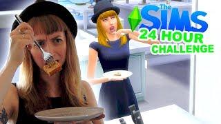 24 HOURS LIVING AS MY SIM CHALLENGE I Live Like A Sim For a Day