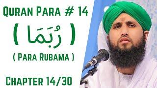 Quran Para 14/30 - Para Rubama | قرآن پارا 14 - رُبَمَا | Qari Asad Attari Voice | Para 14 Quran