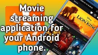 movie streaming application for your Android phone @BoszDenz