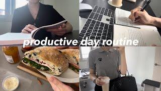 vlog)열심히 보내는 날들ㅣ최애 샌드위치 만들어 먹기ㅣ출근 전 독서하기ㅣproductive days