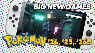 MASSIVE Pokemon Nintendo Switch Leaks: 3 Years Worth of Games! + New Switch Online Releases!