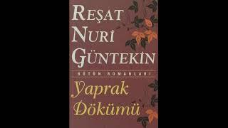 Yaprak Dökümü. Reşat Nuri Güntekin. Arkası Yarın Oyunu.