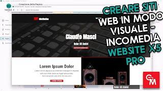 Creare siti web in modo visuale - Incomedia Website X5 Pro