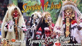 SPESIAL ‼️ 4 LEAK GANAS TURONGGO SINGO MUDO | TSM Live Gondang Subah