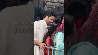 Jayam Ravi With His Family In Tirumala Queue Line