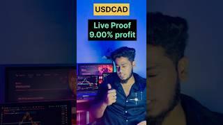 Part 1 USDCAD ￼LIVE entry #trading ￼