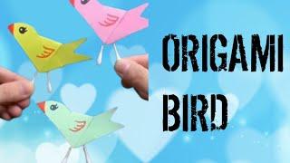How to make origami bird! ️ | easycraft#art# viralvideo
