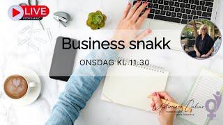 Business snakk om hva en Halsocoach Online gjør i hverdagen