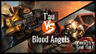 King Slayer: T'au Vs Blood Angels - Warhammer 40k Live Battle Report