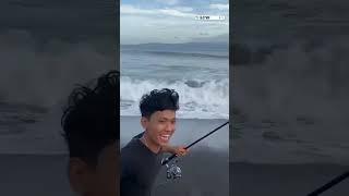 Keren mancing dilaut bisa dapet ikan  besar #fishing