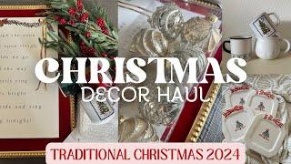 2024CHRISTMAS DECOR HAUL! CHRISTMAS DECORATING IDEAS! KIRKLANDS, HOMEGOODS, TARGET #christmas