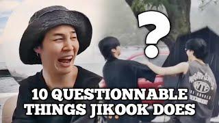 10 Questionnable Things JIKOOK Does