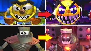 Pac-Man World Re-Pac - All Bosses Comparison (PS5 vs PS1)