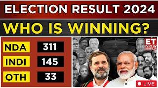 Election Result 2024 Live: Early Trends By 9 am, BJP Leading With 311 Seats | Latest News | Breaking