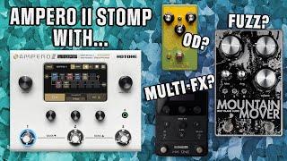 Can The Ampero II Stomp Handle Real Pedals?