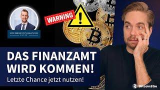 ACHTUNG: Volle Krypto-Steuer Transparenz für das Finanzamt mit DAC8? - DAS solltest du jetzt wissen!