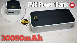 How to make Power Bank from PVC pipe at home|DIY Power Bank PVC Pipe