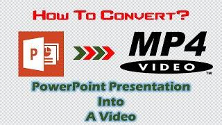 تبدیل PPT به MP4 | تبدیل پاورپوینت به MP4P