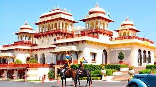 Taj Rambagh Palace Jaipur India - Best Hotel in the World (full tour in 4K)