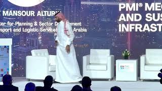 Dr. Mansour Alturki Gives Keynote Speech at PMI® Summit PMI® Mega Projects Summit, Dubai 2022