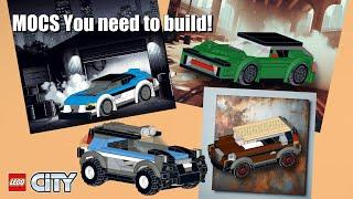 Free LEGO City MOCS You need to build! ( Full step by step instructions )