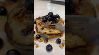 What I Ate for Breakfast | Easy 2 Ingredient Pancakes