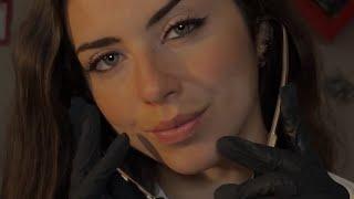 4K ASMR: RELAXING CRANIAL NERVE EXAM ‍️ (ITA)