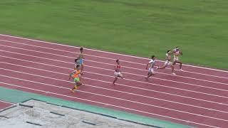 男子100m　5組　2020千葉県高校陸上競技会