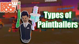 Types Of People In Paintball - Rec Room