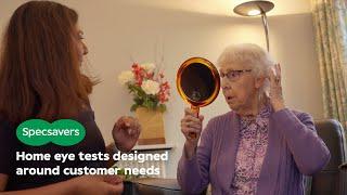 Personalised care at home | Specsavers UK