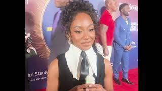 'Poppa's House' actress Tetona Jackson on the 2024 AAFCA TV Awards red carpet