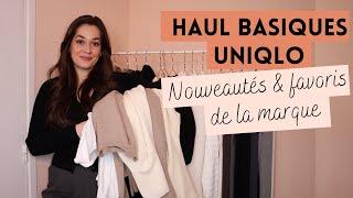 HAUL BASIQUES UNIQLO | NOUVEAUTÉS ET MEILLEURS BASIQUES DE LA MARQUE | Lauriane Villa