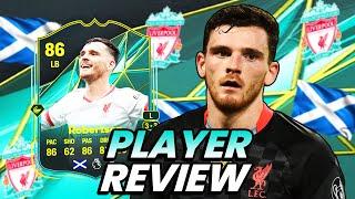 86 PLAYER MOMENTS ROBERTSON SBC PLAYER REVIEW | FC 25 Ultimate Team