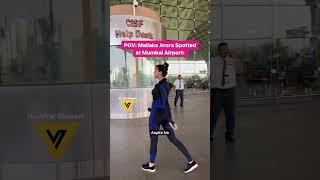 Malaika Arora Spotted at Mumbai Airport | Anisha Dixit | #shorts