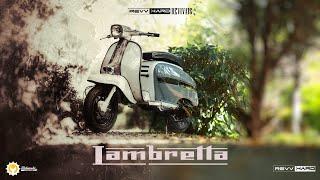 Access 125 powered Lambretta!! The most practical Lambretta ever!! REVV HARD REVIVALS S01 EP1.